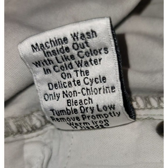 Cabi #227 Paradise Palm Leaf Cropped Skinny Jeans - Size 4 - Picture 7 of 8